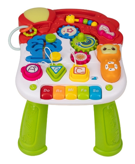 Slika Hodalica i interaktivni stol Walk&amp;Play 2u1, multicolor 85994 FREE 2 PLAY 