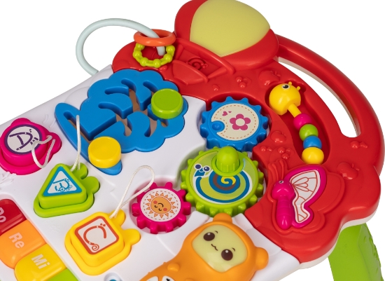 Slika Hodalica i interaktivni stol Walk&amp;Play 2u1, multicolor 85994 FREE 2 PLAY 