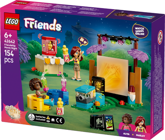 Slika LEGO® FRIENDS 42642 Filmska večer s prijateljima