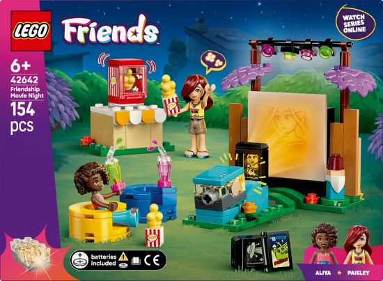 Slika LEGO® FRIENDS 42642 Filmska večer s prijateljima