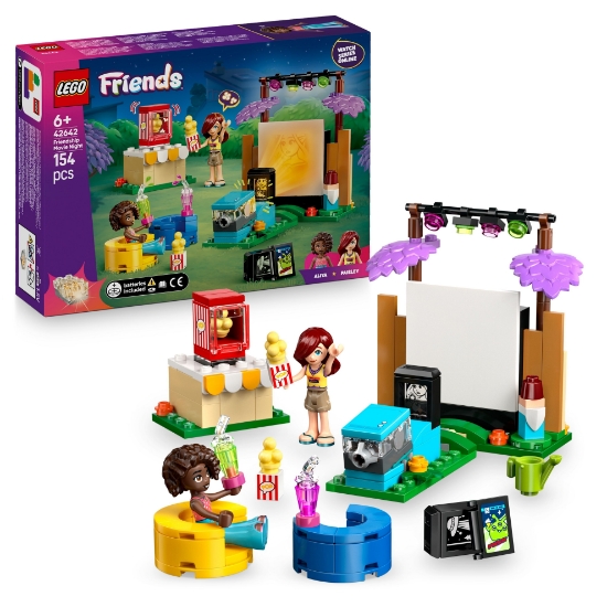 Slika LEGO® FRIENDS 42642 Filmska večer s prijateljima