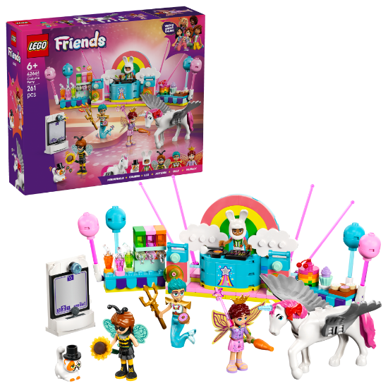 Slika LEGO® FRIENDS 42661 Zabava pod maskama s jednorogom i vilom