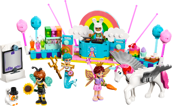 Slika LEGO® FRIENDS 42661 Zabava pod maskama s jednorogom i vilom
