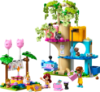 Slika LEGO® FRIENDS 42666 Mačji rođendanski tulum i kućica na drvetu
