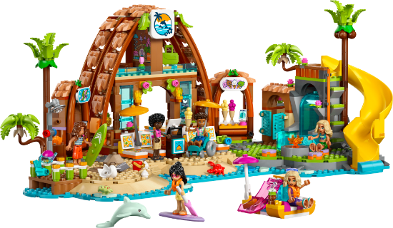 Slika LEGO® FRIENDS 42673 Obiteljski provod u odmaralištu na plaži