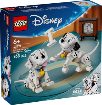 Slika LEGO® DISNEY CLASSIC 43271 Psići Lucky i Penny iz 101 dalmatinca