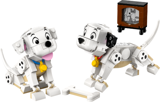 Slika LEGO® DISNEY CLASSIC 43271 Psići Lucky i Penny iz 101 dalmatinca