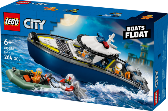 Slika LEGO® CITY 60456 Potjera u policijskom čamcu