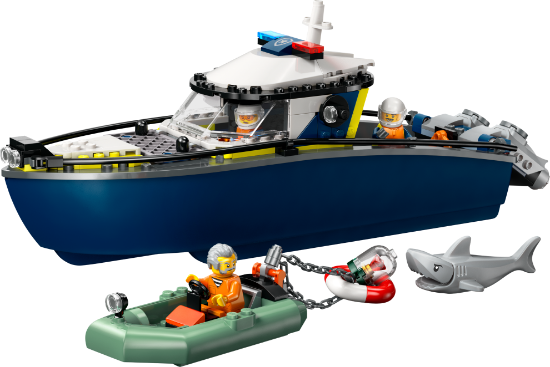 Slika LEGO® CITY 60456 Potjera u policijskom čamcu