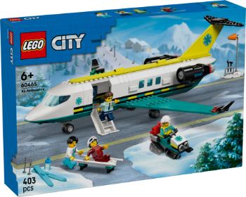 Slika LEGO® CITY 60465 Avion zračne hitne pomoći
