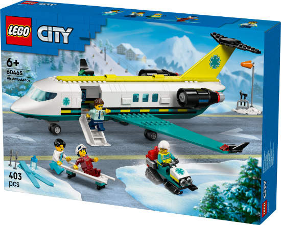 Slika LEGO® CITY 60465 Avion zračne hitne pomoći