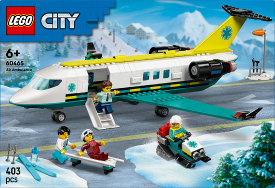Slika LEGO® CITY 60465 Avion zračne hitne pomoći
