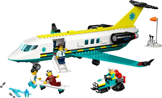 Slika LEGO® CITY 60465 Avion zračne hitne pomoći