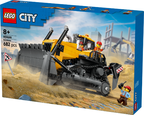 Slika LEGO® CITY 60466 Žuti buldožer