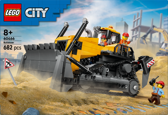 Slika LEGO® CITY 60466 Žuti buldožer