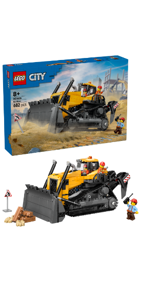 Slika LEGO® CITY 60466 Žuti buldožer