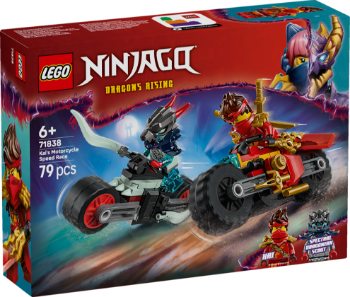 Slika LEGO® NINJAGO® 71838 Kai u brzoj potjeri na motociklu