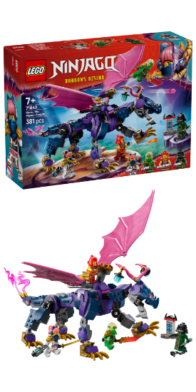 Slika LEGO® NINJAGO® 71842 Velika zmajica Rontu