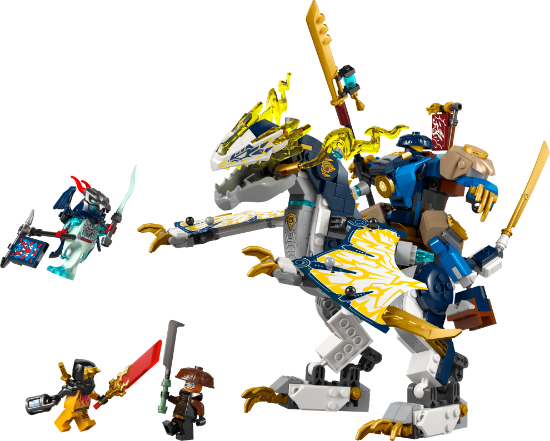 Slika LEGO® NINJAGO® 71843 Rogueov mehanički jahač zmaja