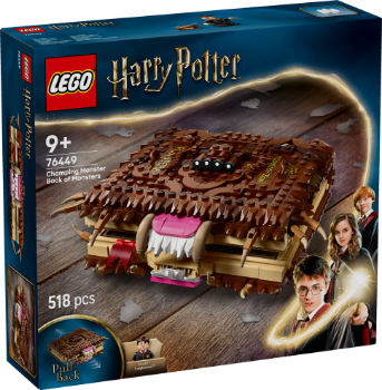 Slika LEGO® HARRY POTTER™ 76449 Zubata Čudovišna knjiga o čudovištima