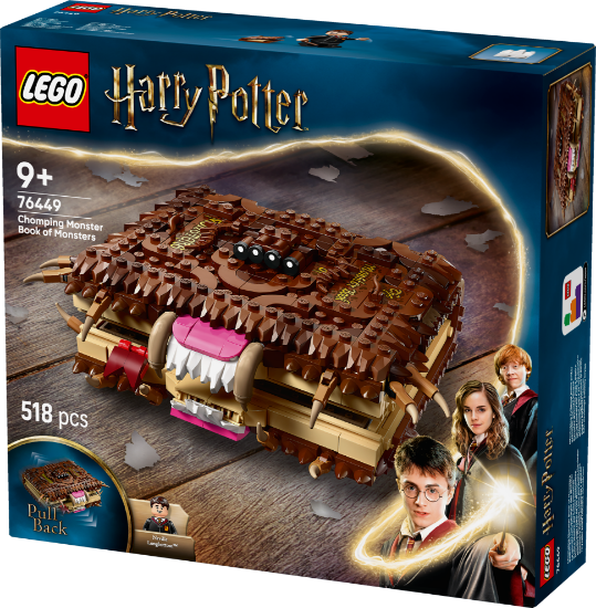 Slika LEGO® HARRY POTTER™ 76449 Zubata Čudovišna knjiga o čudovištima