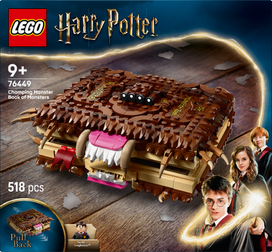 Slika LEGO® HARRY POTTER™ 76449 Zubata Čudovišna knjiga o čudovištima