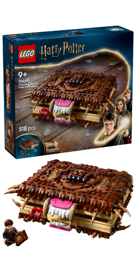 Slika LEGO® HARRY POTTER™ 76449 Zubata Čudovišna knjiga o čudovištima
