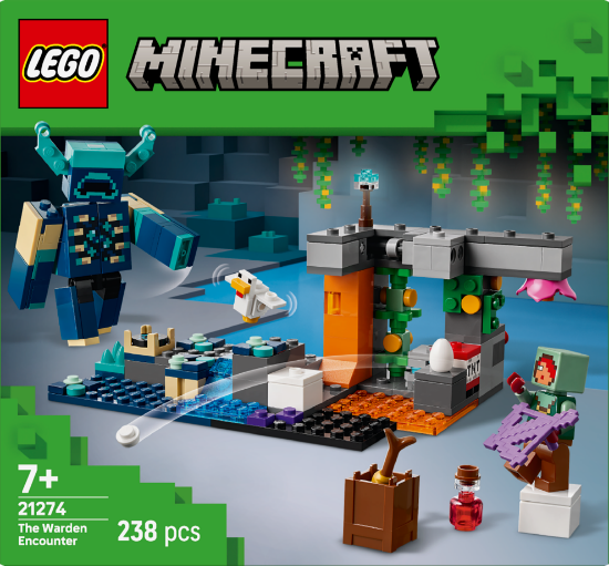 Slika LEGO® MINECRAFT® 21274 Susret s nadzornikom