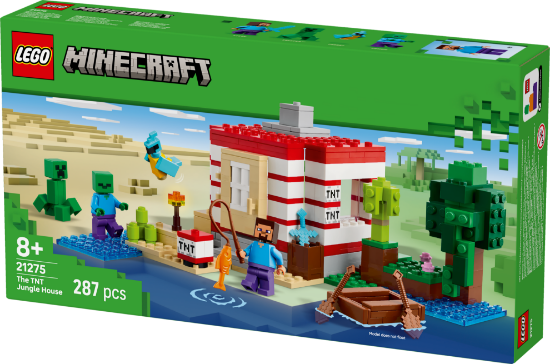 Slika LEGO® MINECRAFT® 21275 Kuća TNT u džungli
