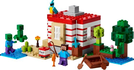 Slika LEGO® MINECRAFT® 21275 Kuća TNT u džungli