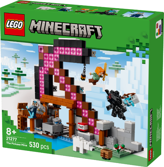 Slika LEGO® MINECRAFT® 21277 Rudnik s pijukom