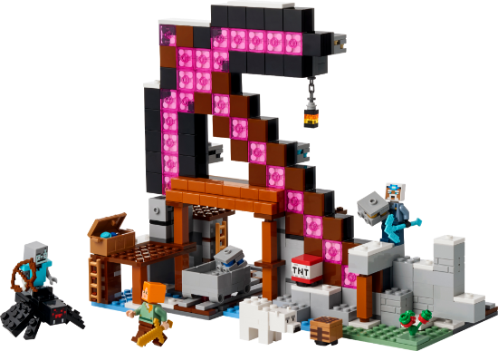 Slika LEGO® MINECRAFT® 21277 Rudnik s pijukom