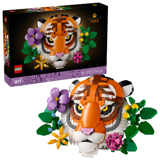 Slika LEGO® ART 31217 Životinjska kolekcija: Tigar