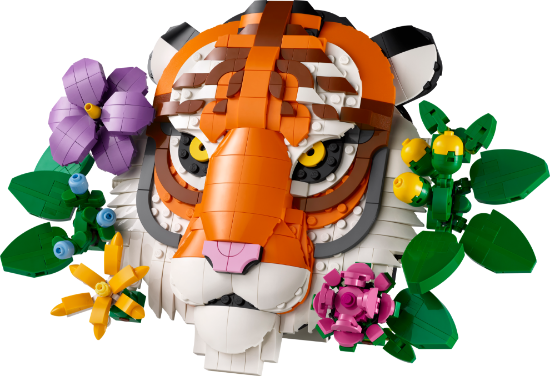 Slika LEGO® ART 31217 Životinjska kolekcija: Tigar