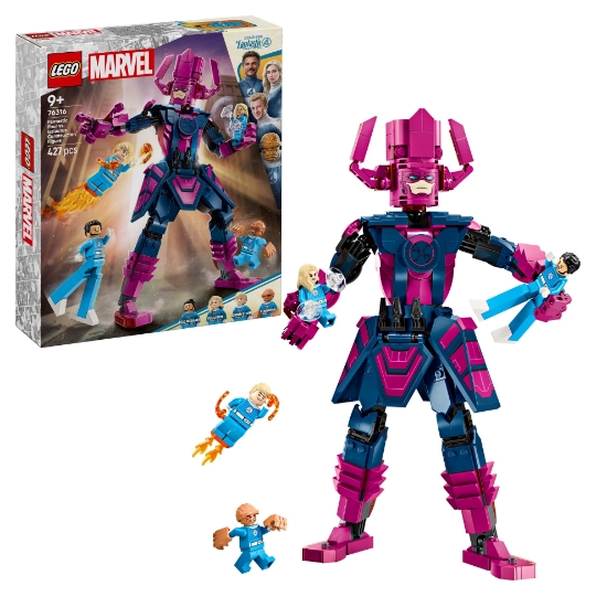 Slika LEGO® Super heroes 76316 Fantastična četvorka protiv složive figure Galactusa