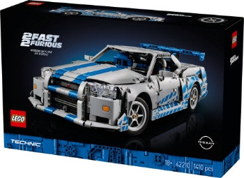 Slika LEGO® TECHNIC™ 42210 2 Fast 2 Furious auto Nissan Skyline GT-R (R34)
