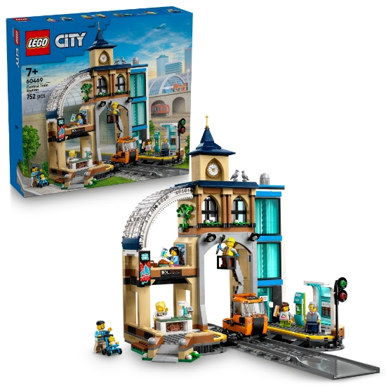 Slika LEGO® CITY 60469 Glavni željeznički kolodvor