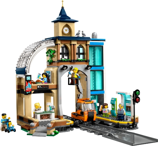 Slika LEGO® CITY 60469 Glavni željeznički kolodvor
