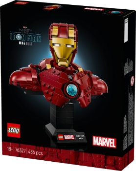 Slika LEGO® SUPER HEROES 76327 Iron Man MK4 – bista