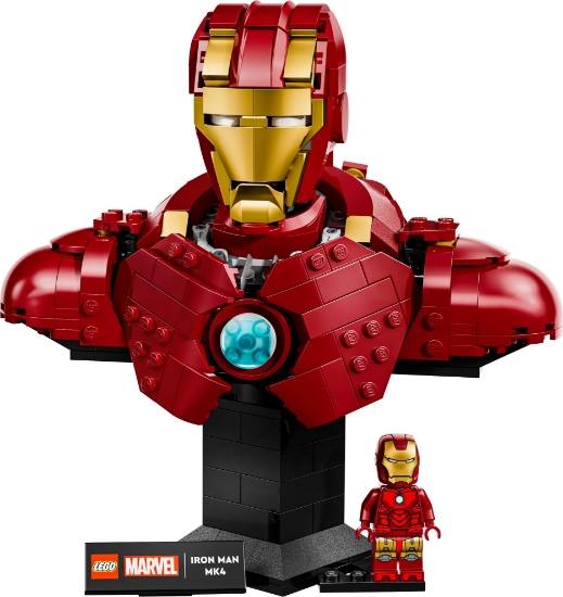 Slika LEGO® SUPER HEROES 76327 Iron Man MK4 – bista