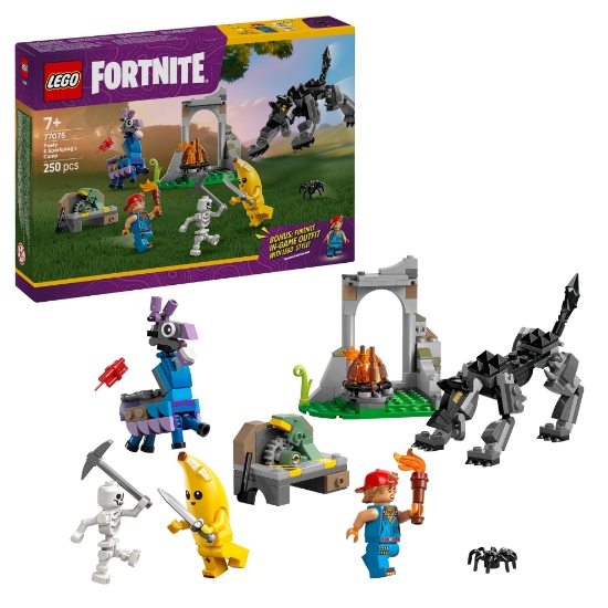 Slika LEGO FORTNITE 77075 Peely i Sparkplug u kampu
