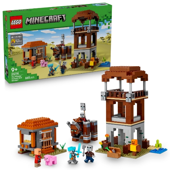 Slika LEGO® MINECRAFT® 21278 Toranj pillagera i ravager