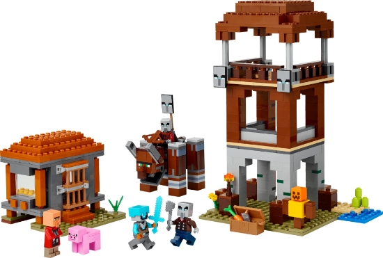 Slika LEGO® MINECRAFT® 21278 Toranj pillagera i ravager