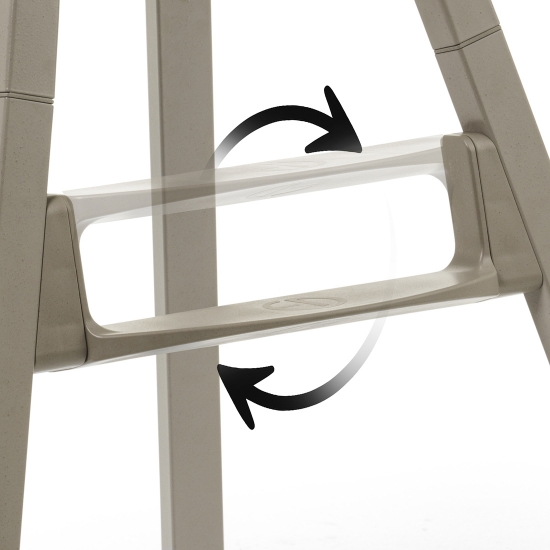 Slika Stolica za hranjenje Grace, Tender Taupe - Elodie