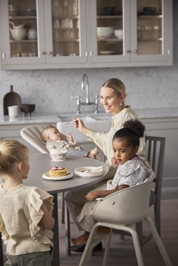 Slika Stolica za hranjenje Grace, Vanilla White - Elodie