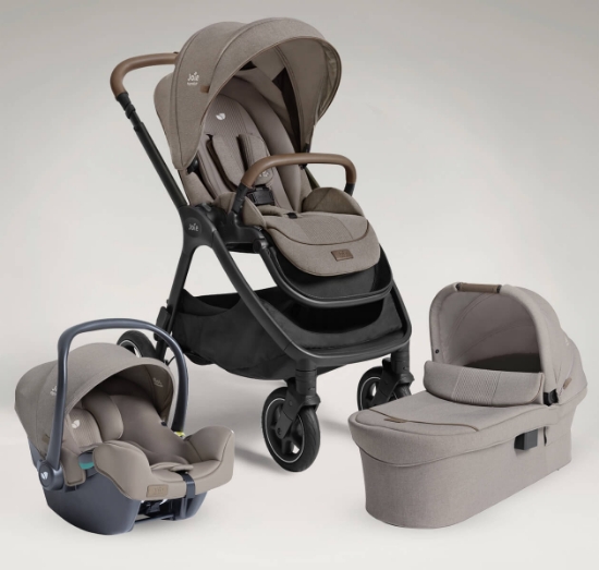 Slika Komplet 3u1 kolica Finiti Trio + košara Ramle XL + autosjedalica i-Snug 2 - Maple Joie 