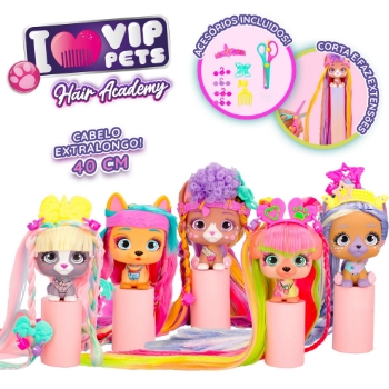 Slika Psić Vip Pets Hair Academy 715264 IMC TOYS 