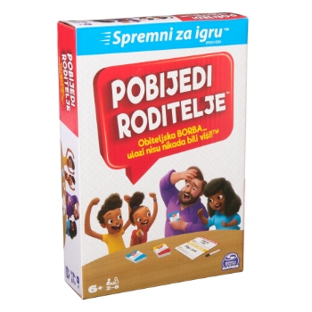 Slika SPIN MASTER društvena igra Pobijedi roditelje džepna verzija 6073451