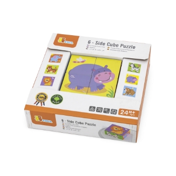 Slika Slagalice kocke divlje životinje 50836 VIGA 