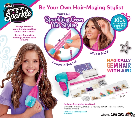 Slika Set za uređivanje kose Gem Air Styler 65609 CRAZART 